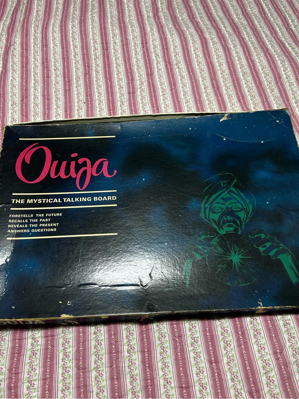 Vintage 1960s Canadian Ouija Mystical Talking Board. Halloween is coming.